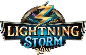logo lightning storm